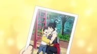 Nana and Kotarou's photo as seen in the anime (Image via Bones)